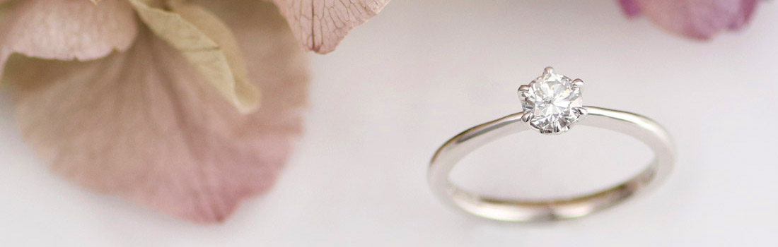 婚約指輪の形の人気NO.1は「ソリティア」