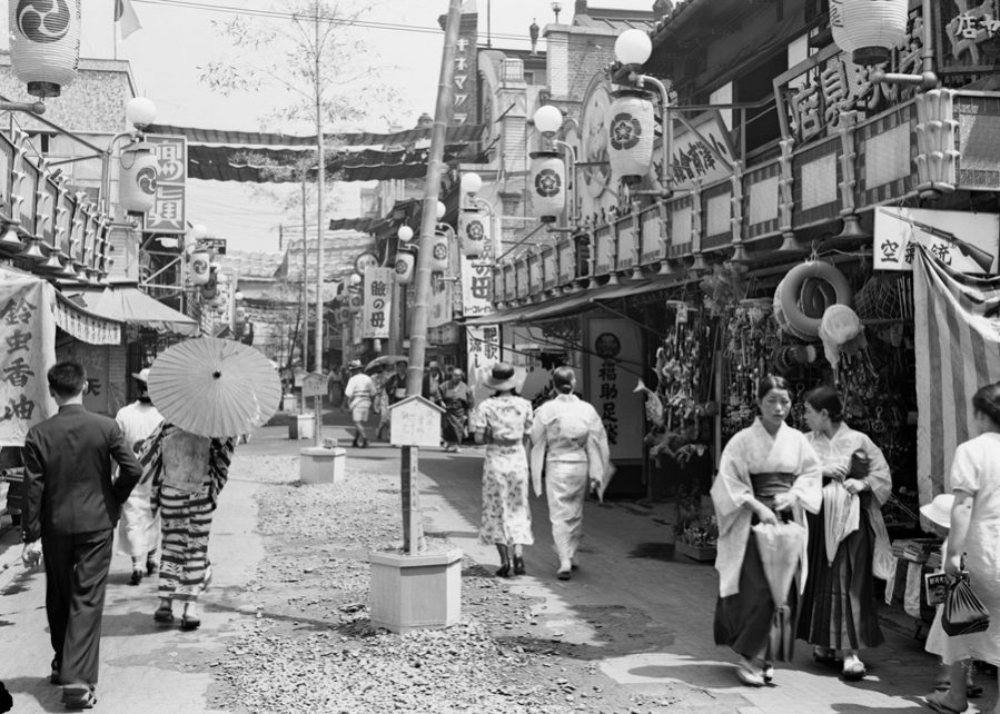 昭和20年代の街並み