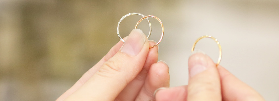 シンプルな結婚指輪のデザイン