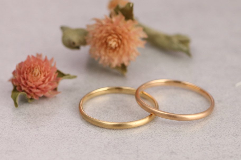 婚約指輪ではなく、結婚指輪のお返しはした方が良い？