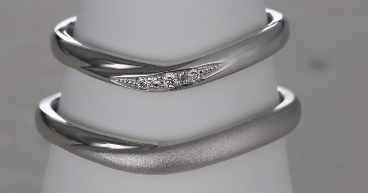 指を綺麗に「V字/U字」