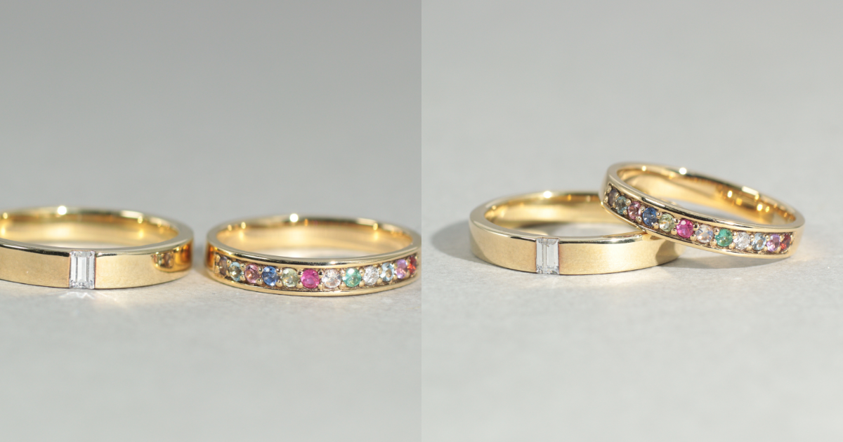 個性をだして「幅広/立体」